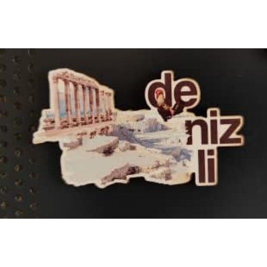 MAGNETİ DENİZLİ PAMUKKALE 10x6CM