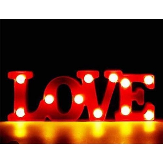 Love Yazılı led