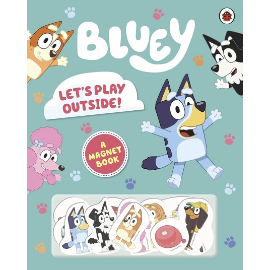 Let's Play Outside!: Magnet Book