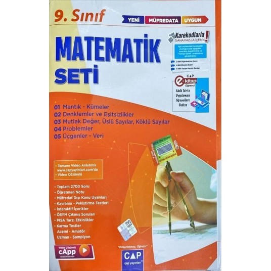 9.Sınıf Matematik Anadolu Seti