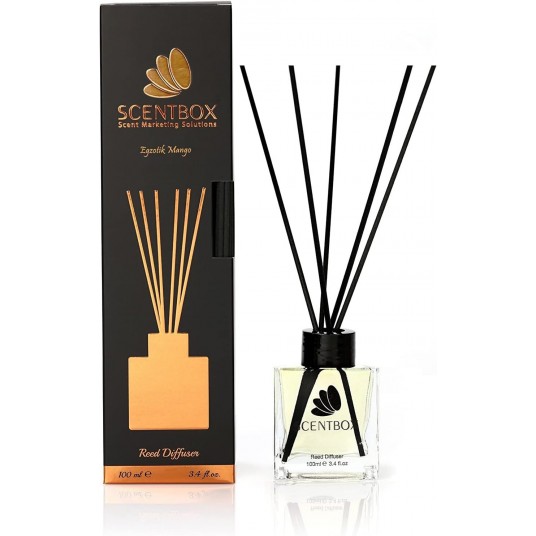 Egzotik Mango Reed Diffuser 100 Ml Bambu Çubuklu Oda Kokusu