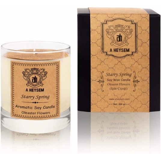 Starry Spring%100 Doğal Soya Mum/Candle 200 gr