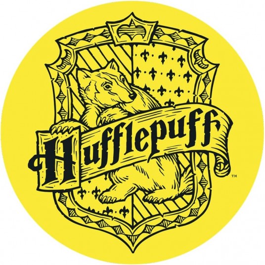 Potter Hufflepuff Ahşap Bardak Altlığı